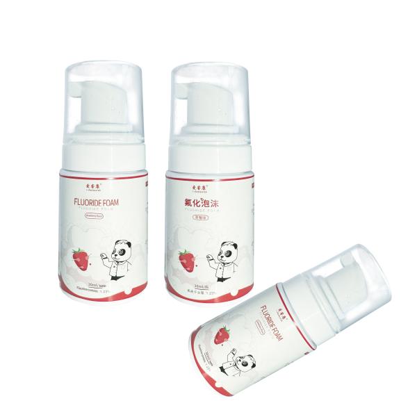 Orange Flavor Dental Fluoride Foam 30ml For Protect Bad Teeth
