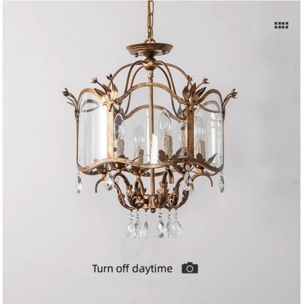 Vela Crystal Light do estudo do quarto da sala de visitas do candelabro da sala de jantar do vidro do vintage