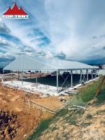 20x30m Semi Permanent A Frame PVC Marquee Tent With Thermal Insulation Cotton For 500 People