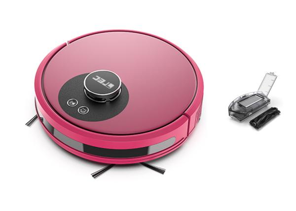 IMD / Glasses Material Laser Mapping Robot Vacuum 600ml Dust Bin Capacity
