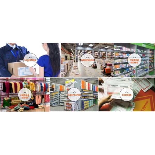 Escaneador de código de barras Android de digitalização rápida com leitor de código de barras de imagem CCD de alta resolução