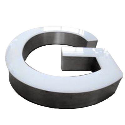 Logotipo de iluminação de fundo exterior personalizado LED sinal de luz números de casa de negócios letras iluminadas 3D