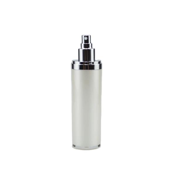 Acrylic Collar Plastic Cosmetic Cream Bottle for Skincare Lotion Pump Industrial