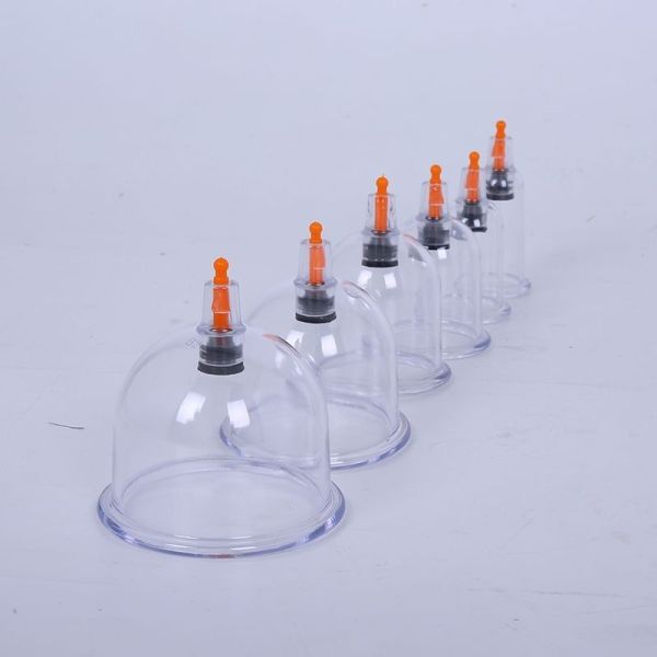18 Pieces Chinese Body Cupping Jars Kit for Suction Cupping Massage Therapy Medical Massage Cupping Sets