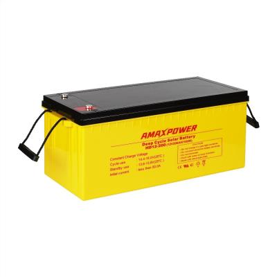 High Temp Lead Acid Deep Cycle Marine 12 Volt Battery For UPS Stroage Home Solar System