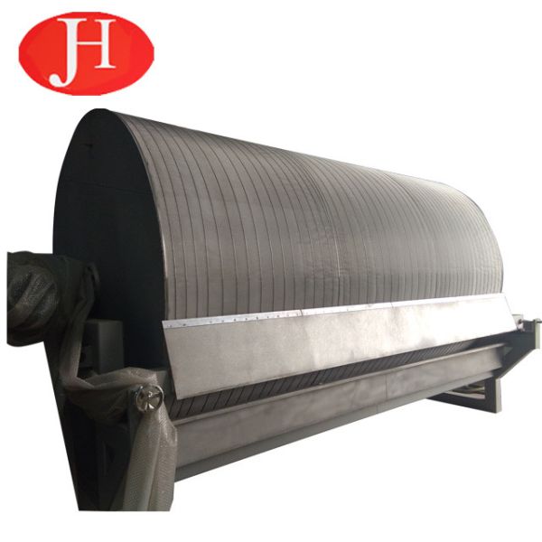 Оборудование фильтра вакуума роторного барабанчика крахмала кассавы нержавеющей стали