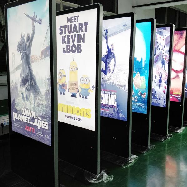 VETO 32 - 86 Inch Android Floor Standing Digital Signage 4K Interactive Touch Screen Kiosk