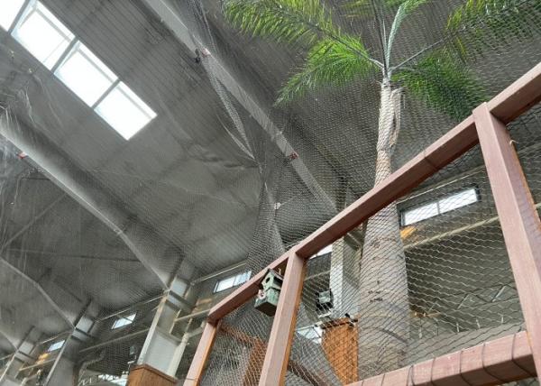 Flexible Zoo Animal Enclosure Stainless Steel Pacting Resistant