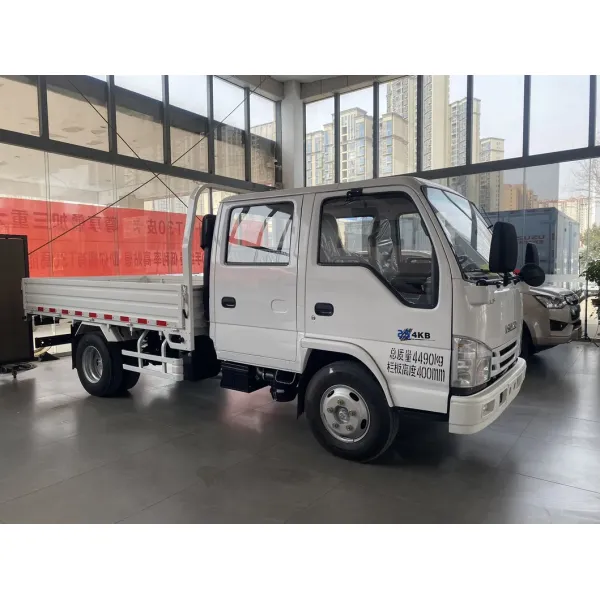 Isuzu 2 Ton General Cargo Truck 4X2 Drive 130 Horsepower Engine
