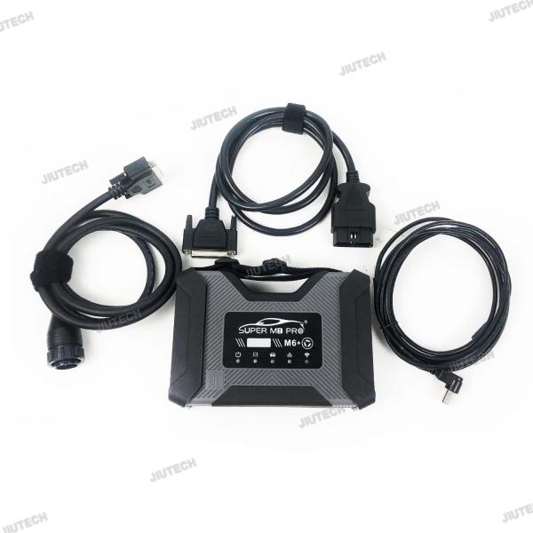 Super Mb Pro m6+ New For Bmw m6 Plus Doip Vci Wifi Update Of Star c4 c6 For Benz Dealer Diagnosis Car Truck Bus Van Scanner