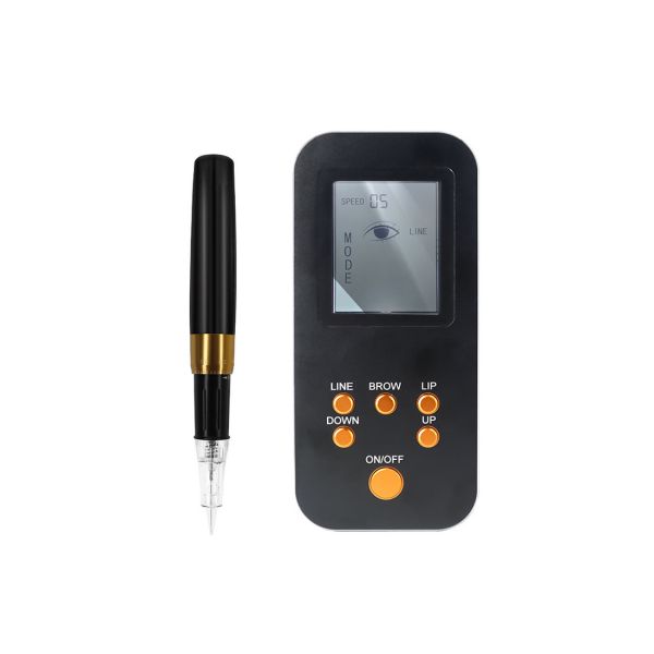 Alumium Alloy Semi Permanent Makeup Eyebrow Tattoo Machine U2F Needle