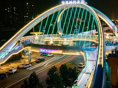 Projeto personalizado da passagem superior da era da construção de aço