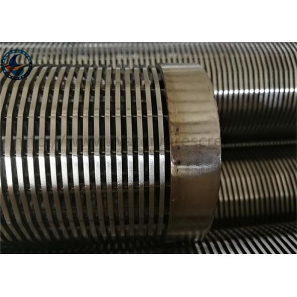 Length 2.5m Slot 2mm Continuous Slot Screen For Water Well Filter