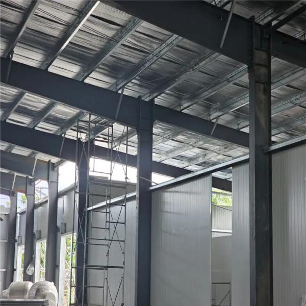Pre Engineered Steel Structure Warehouse Building For Industrial Commercial