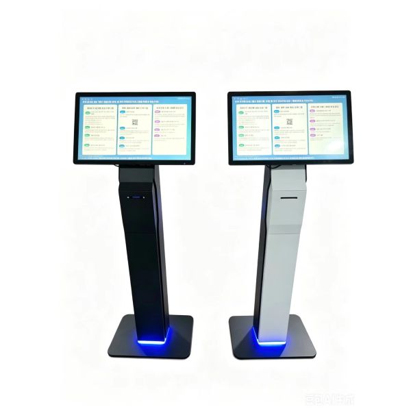 Queue Management Solution (QMS) With Touch Screen Kiosk And Led Display Unit
