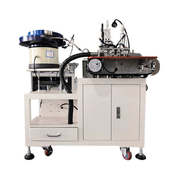 Cutting peeling soldering machine USB data cable and other wire welding
