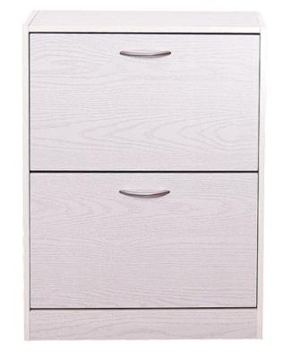For European large shoes mirrored wooden shoe cabinet QH01901
