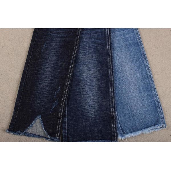 39 полиэстер 58 хлопок ткани джинсовой ткани мытья энзима 12.1oz 1 Lycra