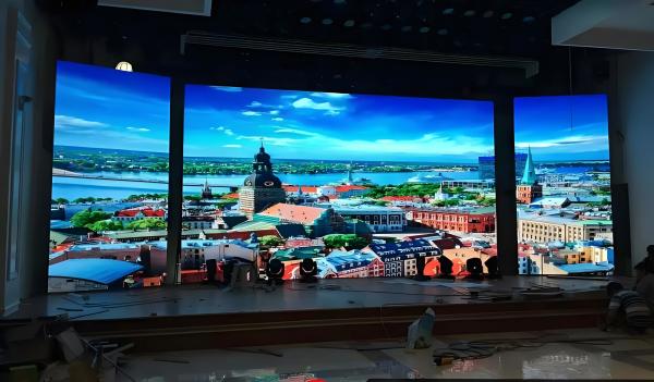 Affichage LED haute définition P3.91 pour location intérieure pour affichage immersif et haute résolution