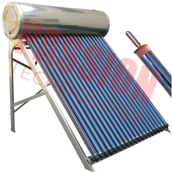 O telhado de alta pressão montou o aquecedor de água solar com capacidade elétrica do backup 200L