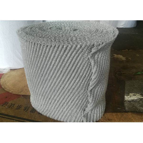 Mixed material knitted wire mesh gas liquid netting for protect air filter