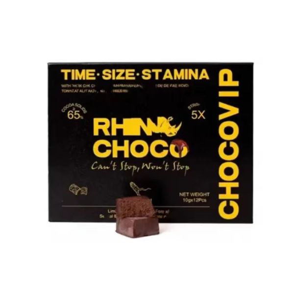 Organic Choco VIP Chocolate for Men Rich in Vitamins as Male Supplement Snacks
