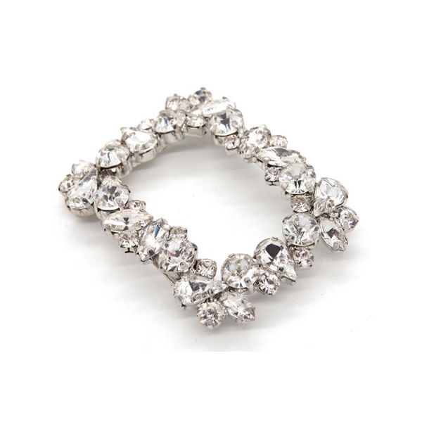 Crystal Ladies Shoes Decoration Accessories 55mm*40mm Fashion Styl