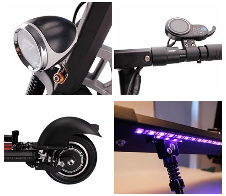 TM-RMW-H12 Urban Freedom Fastest Electric Scooter , 500W Motor Adult Kick Scooter CE Certification