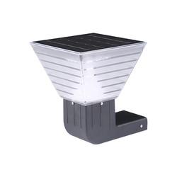 Lâmpada solar montada na parede com bateria de 3,2 V 6400 mAh
