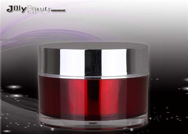 PP 50 Ml Plastic Cosmetic Jars With Lids Bottle 43 Mm For Face Mask