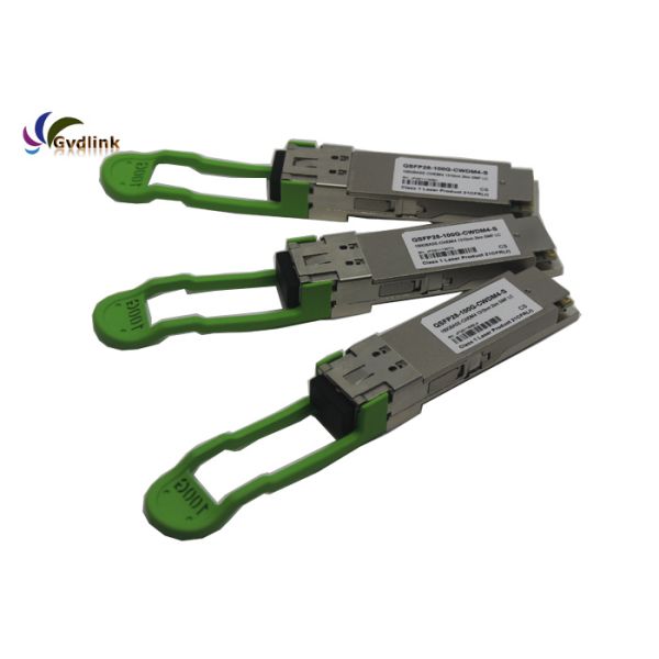 Двойные приемопередатчики 100G оптически QSFP 100GBASE-CWDM4 CDR 2km
