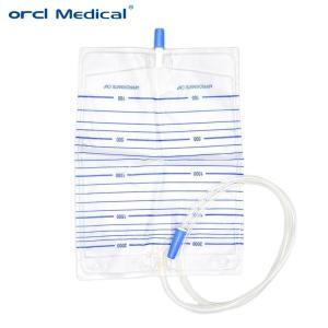 Sterile Plastic Urology Disposable Products Disposable Adult Urine Drainage Bags