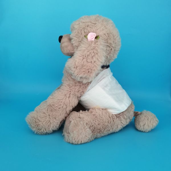 Специализированный синий большой пеленок для собак для домашних животных 3D канал предотвращения утечки