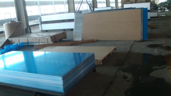 Aluminium Plain Sheet / Plate One Side With PE or Paper Interleaf A1100 A3003 A1050 A8011 A5052