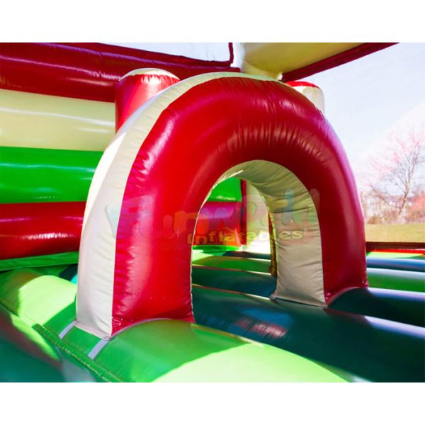 Commercial Inflatable Bouncer Slide Combo Children Jumping Castle