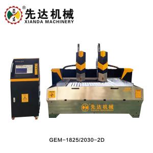Máquina de corte de pedra 3 eixos eléctricos CNC 5.5KW