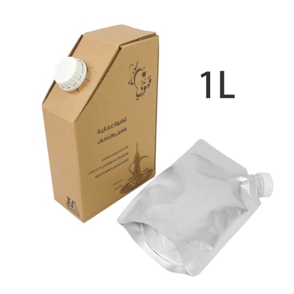 1L/2L/3L/5L Drink Bag Disposable Handle Coffee Bib Bag in Box Wine With Valve Coffee Box Dispenser