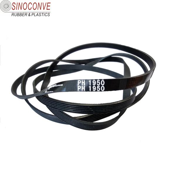 Certificado ISO/TS16949 Cinturão com nervuras de poli-V 4pk 6pk 8pk para aplicações em camiões pesados