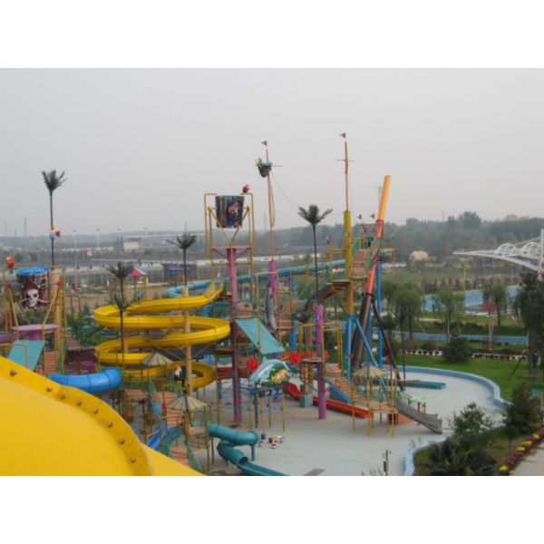China tai'antheme theme adult amusement house hotspring water theme park resort equipment slides rides projects design p