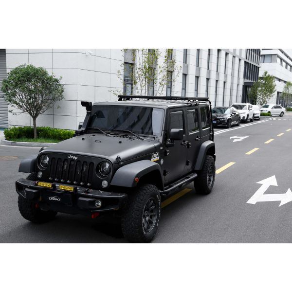 1500*1425*55mm Electrophoresis and Powder Coating Aluminum Roof Rack for Jeep Wrangler JK