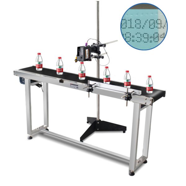 High Speed Handheld Inkjet Printer with Fast Dry Ink Print Speed 50M/MIN 240*120*97mm