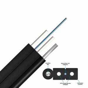 4 maison d'intérieur 1Km FRP KFRP FTTH de câble d'interface du noyau G657A1