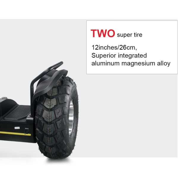 72V Two Wheel Segway Electric Scooter Self Balancing Chariot EcoRider ESOI-L2