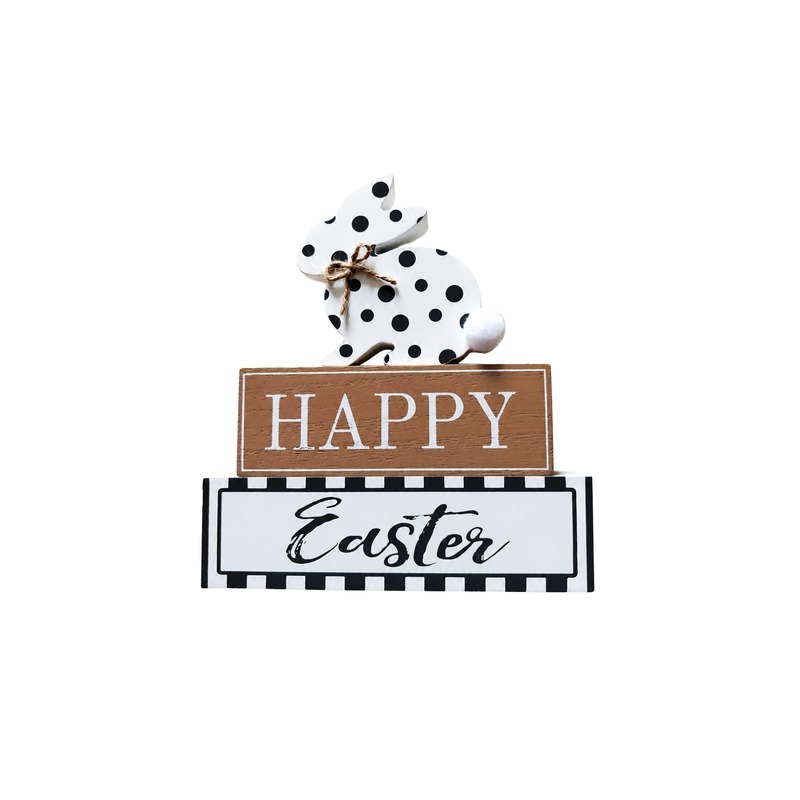 Custom Easter Bunny Layered Sign with OEM/ODM Customization for Seasonal Retail