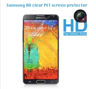 Samsung HD clear PET Screen Protector, 100% Bubble-free,high transparency,anti-fingerprint