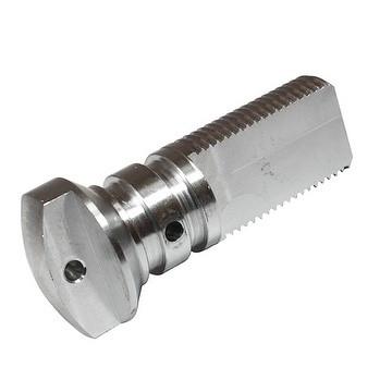 Anodized Aluminium Auto Mobile Cnc Milling And Turning Part Sliver Oxide Sandblasting