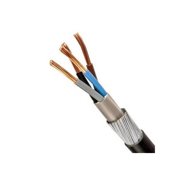 PVC изолировал 0.6/1KV 16mm кабель 4 ядров бронированный