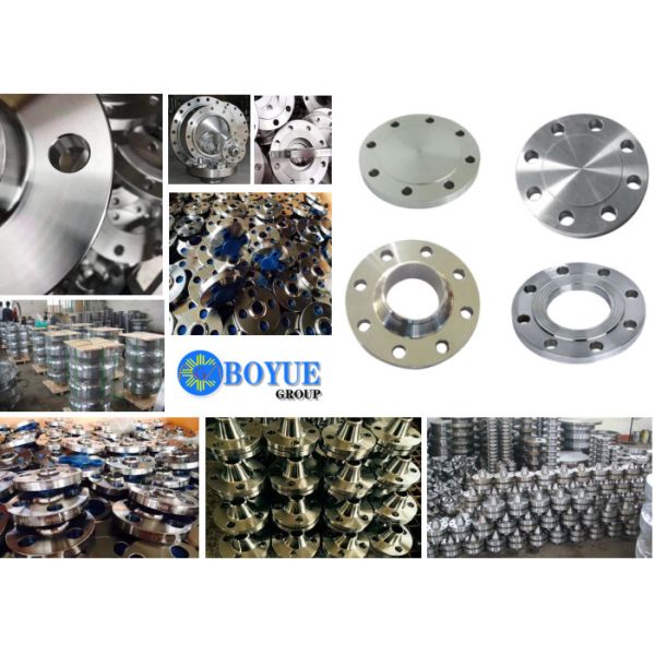 PN2.5 - PN100 EN1092 Nickel Alloy Flanges Plate Flange DN10 - DN4000  For Welding