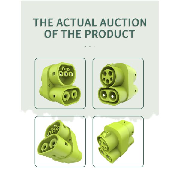 250kw 250A CCS1 to CCS2 EV Connector Fast Charging DC Charging Adapter for Green Energy Electric Vehicle Charging Solutions