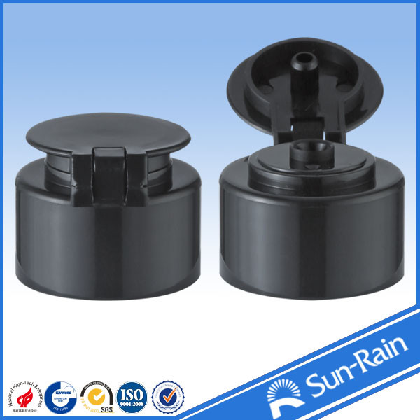 24mm Standard Plastic Bottle Cap / cosmetic flip top plastic protective caps